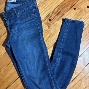 Hollister Blue Skinny Jeans Classic Stretch Fit